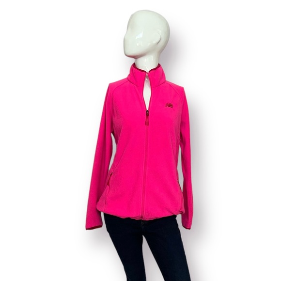 New balance Women’s Large Hot Pink Micro Fleece - Picture 1 of 6